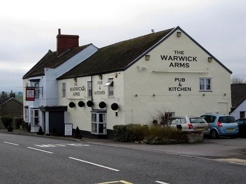 The Warwick Arms Otel Chew Magna Dış mekan fotoğraf